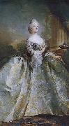 Carl Gustaf Pilo Queen of Denmark oil painting on canvas